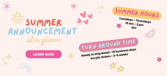 Summer Stitching, Slower Days & Sweet Updates!