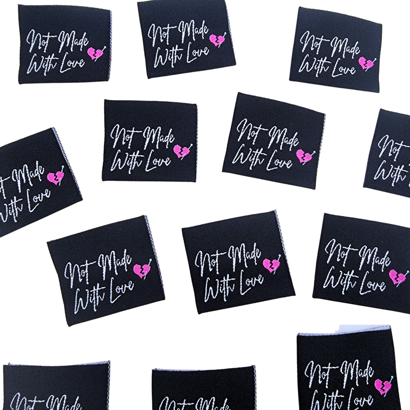 Not Made WithLove| Woven Sew In Labels