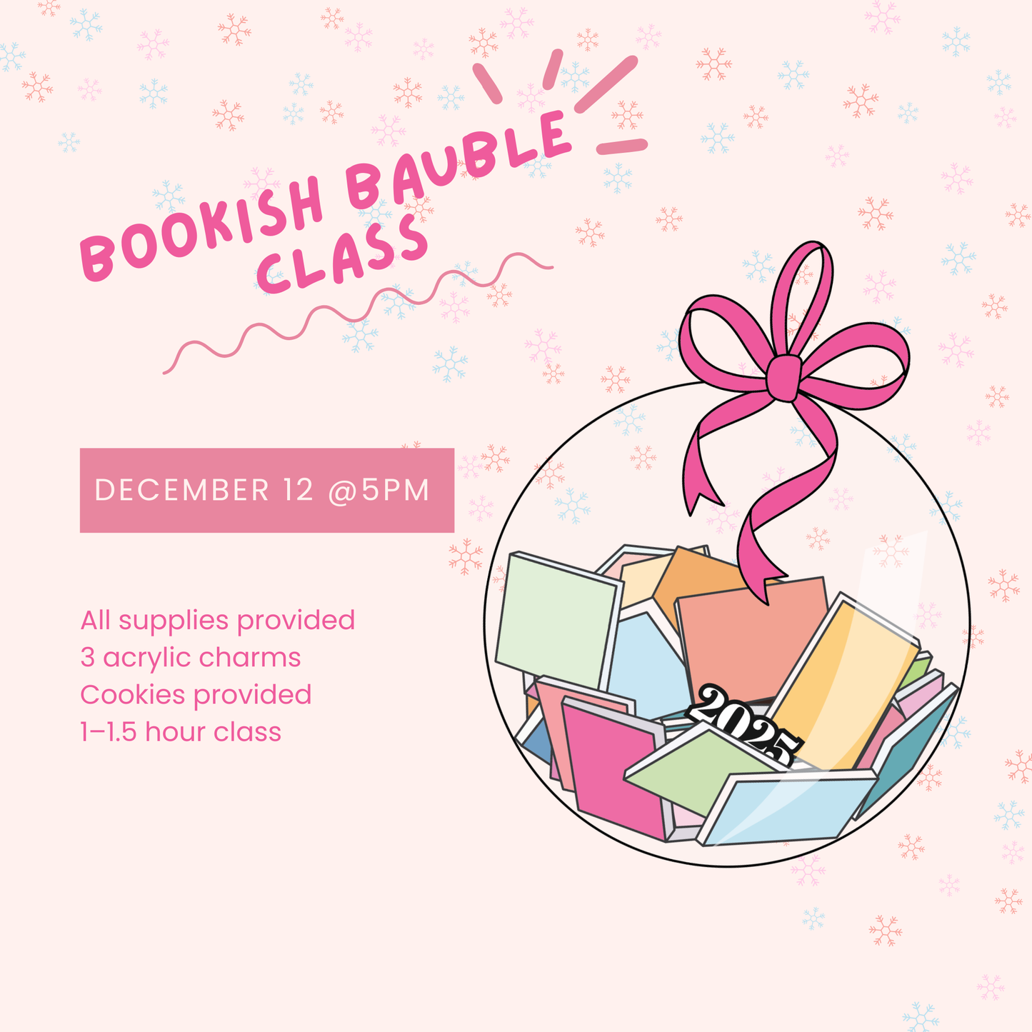 Dec. 12 | Bookish Baubles at The Creative Little Muthas Studio