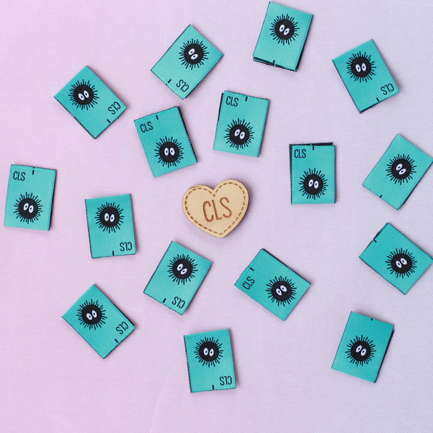 Blue Puff Spirit | Bestie Badge