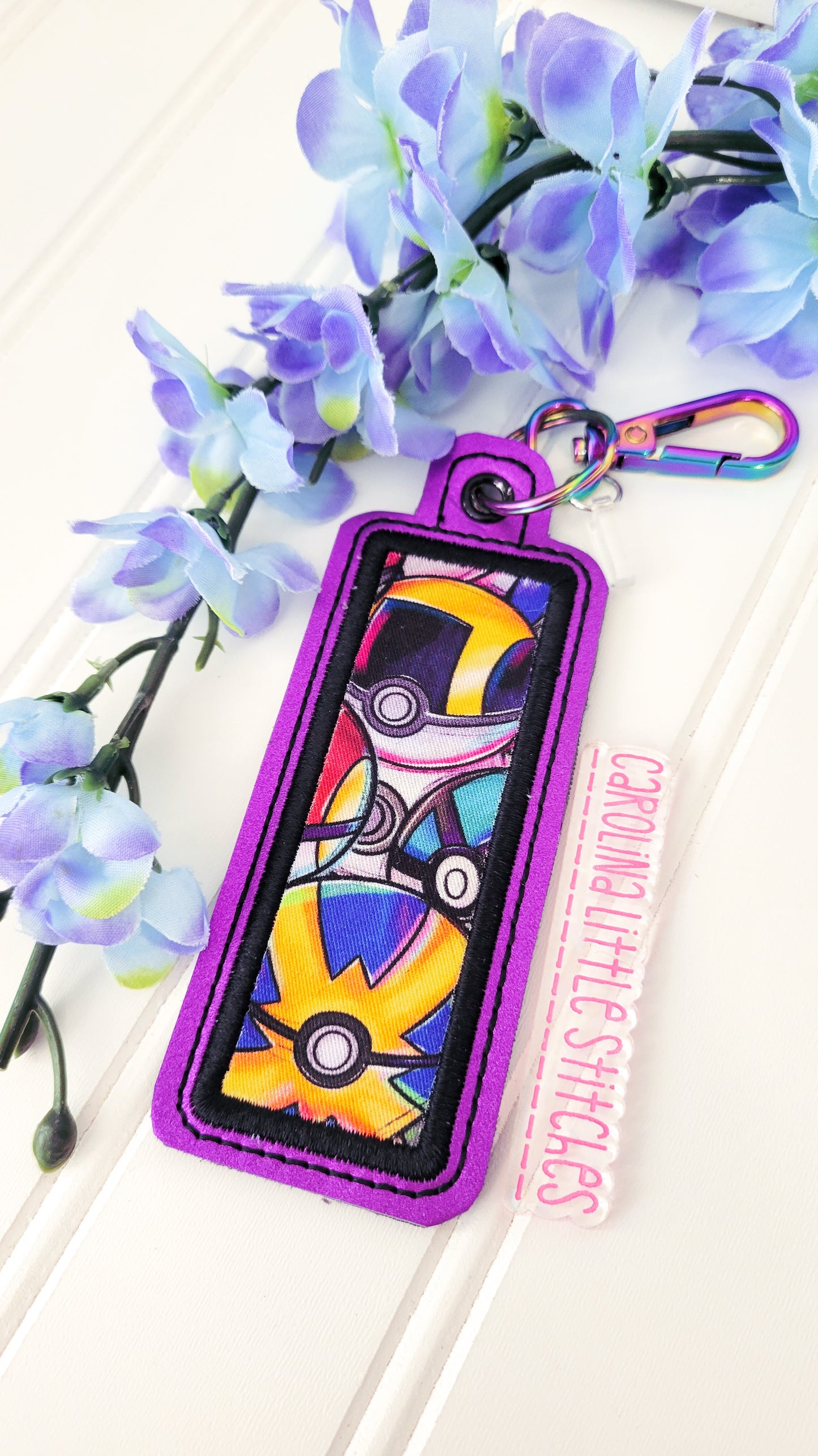 Applique Lip Balm/Chapstick Holder Fussy Cutter