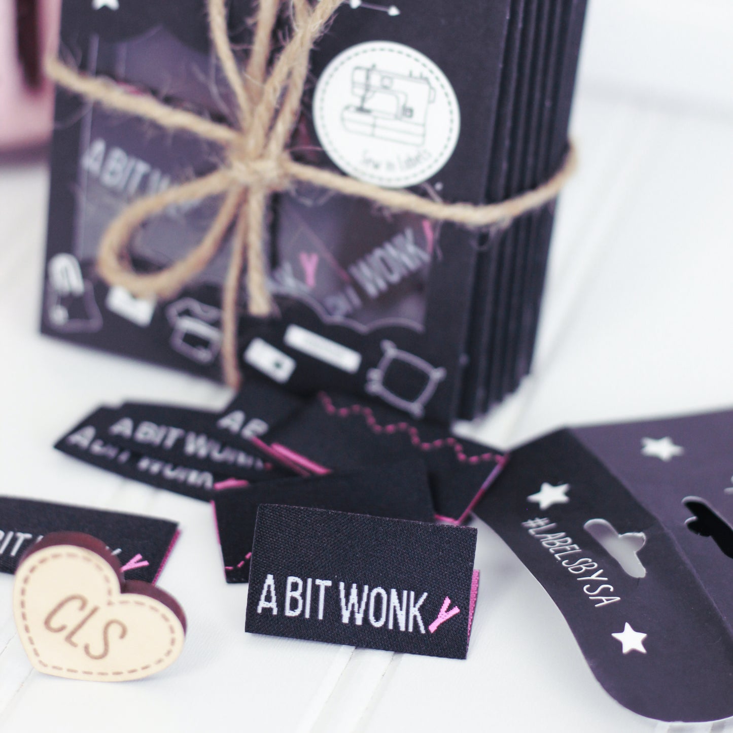 A Bit Wonky | Woven Sew In Labels