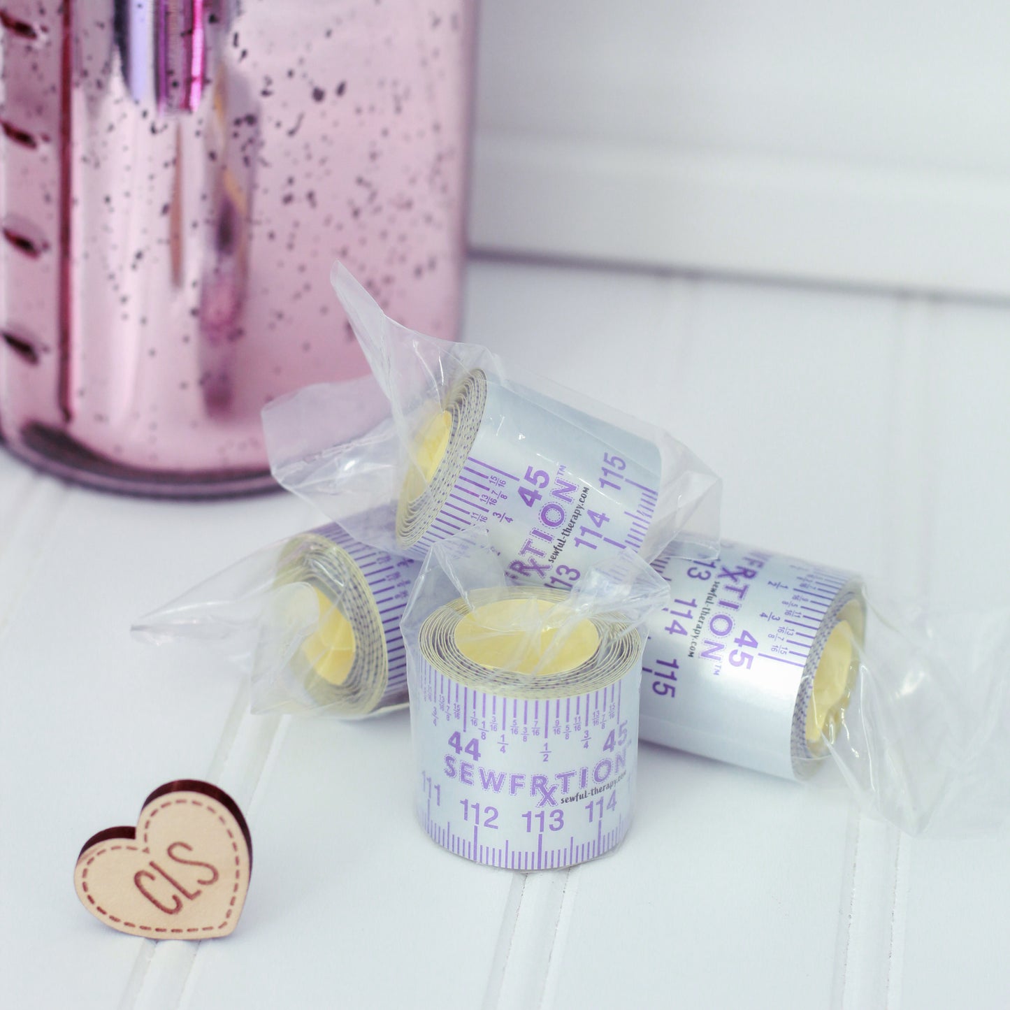 SewFRxtion™️ 45" (115cm) Adhesive Measuring Tape