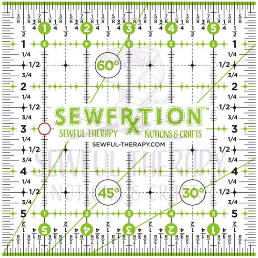 6x6" SewFrxtion Ruler