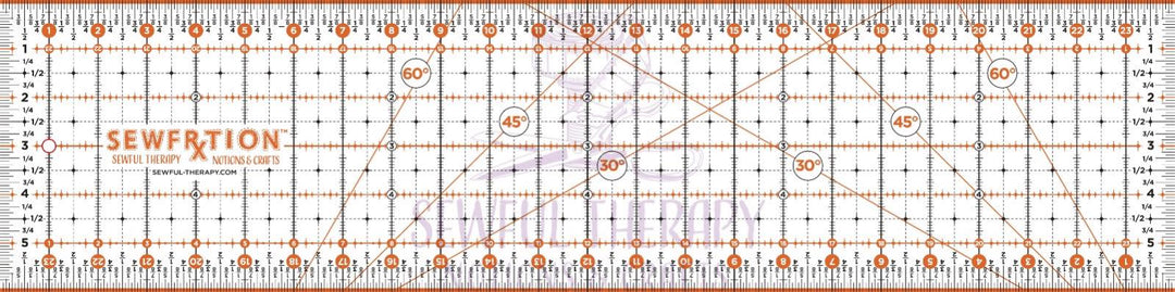 6x24" SewFrxtion Ruler