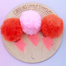 Load image into Gallery viewer, Small Business Saturday Pom Pom Keychain
