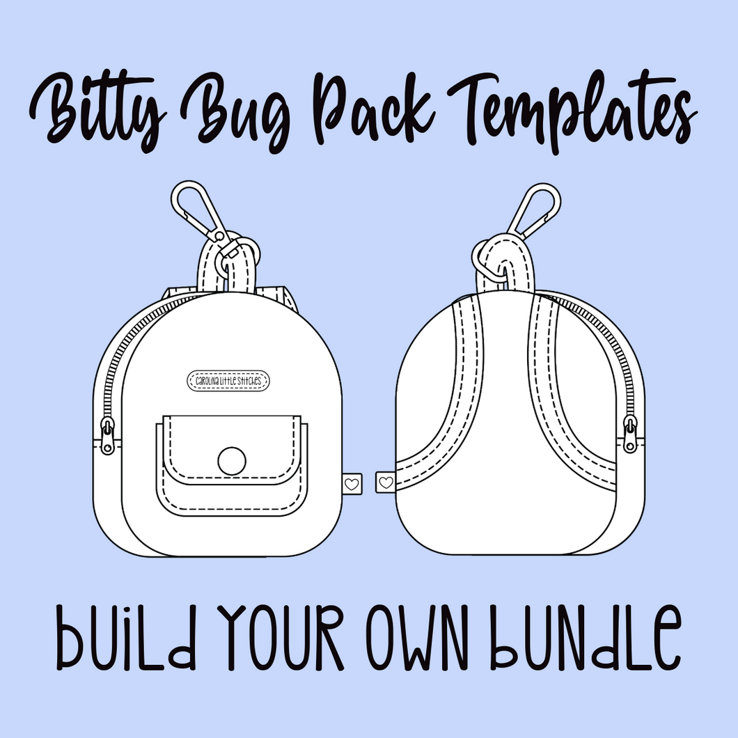 Bitty Bug Pack Templates