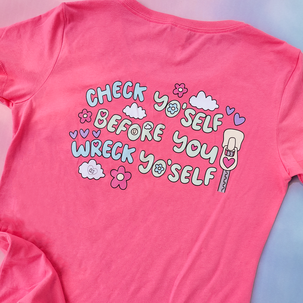 Check Yo' Self Crew Shirt
