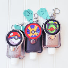 Load image into Gallery viewer, 2oz Circle Applique Sanitizer Holder Fussy Cutter
