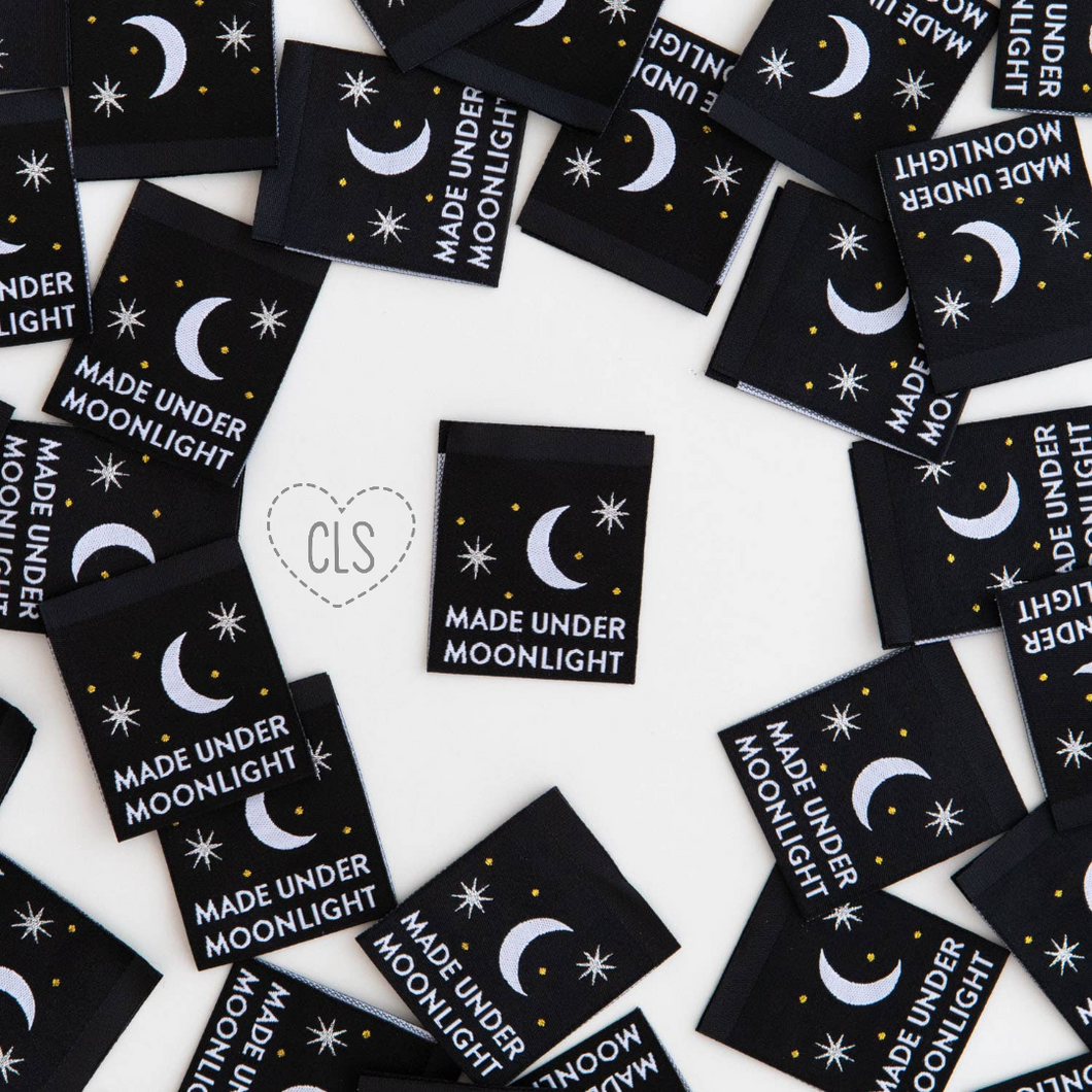 Made Under Moonlight | Woven Labels