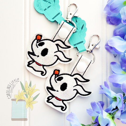 Ghost Dog Keychain
