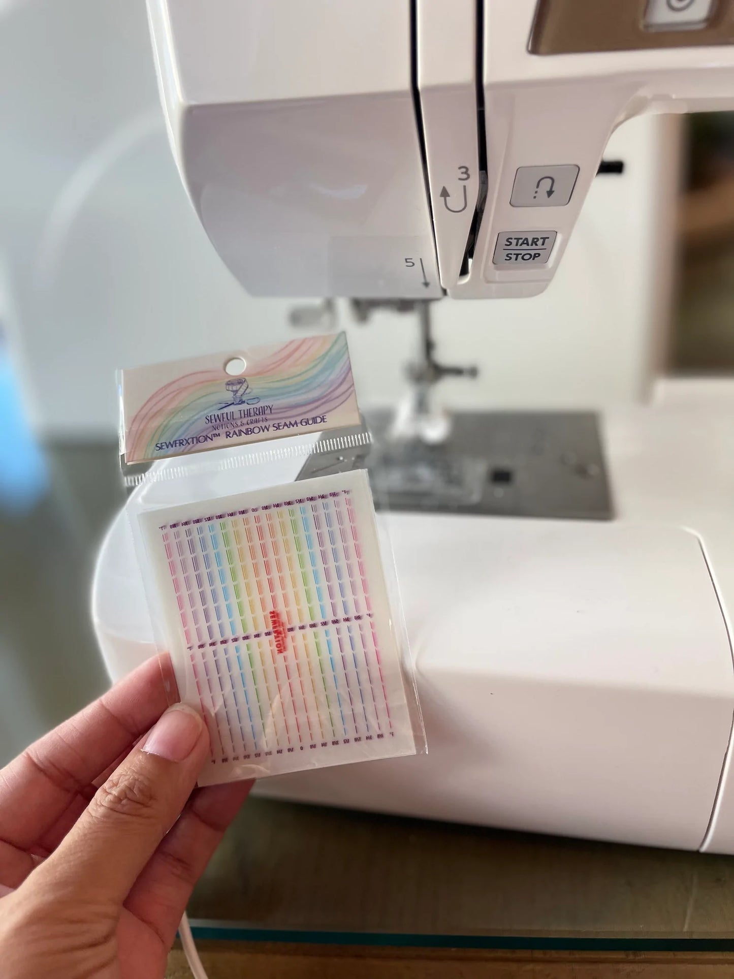 Sewfrxtion™️ Rainbow Seam Guide
